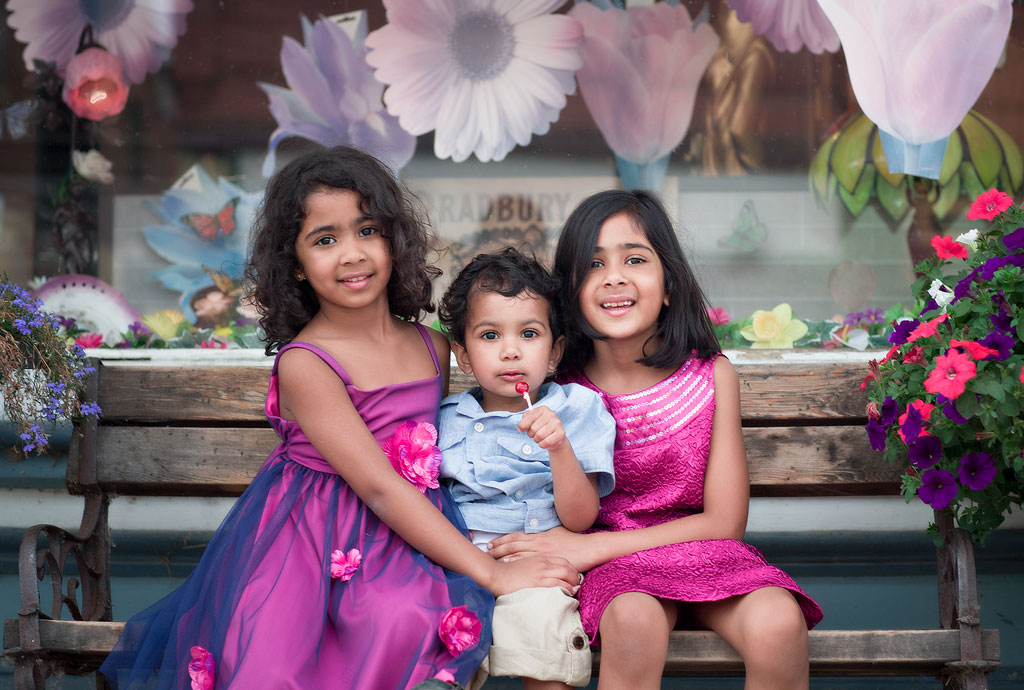 Chicago family photographer - siblings portrait by Marmalade Photography