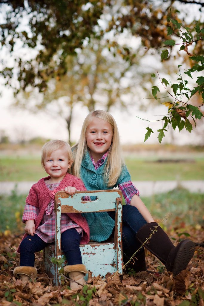 Chicago and Suburban Child Photographer 19 Suburban Chicago kids photographer - sisters photo in nature by Marmalade Photography