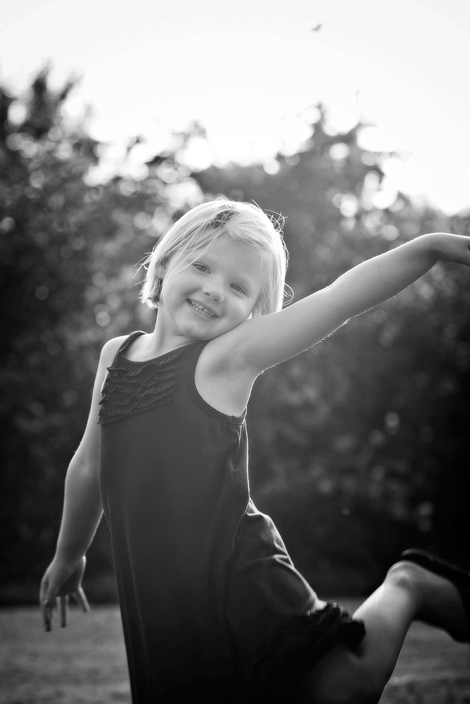 Chicago and Suburban Child Photographer 10 Chicago child photography - young girl dancing by Marmalade Photography