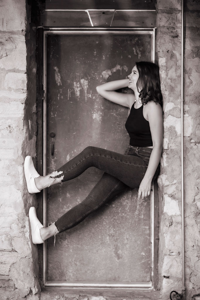 Chicago Senior Photographer 9 Fun senior photo girl moment with this ICCP high school senior by chicago senior photographer Marmalade Photography