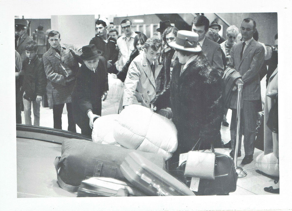 How Photography Fosters a Sense of Belonging for Children 4 Immigrant Family in 1970 at OHare Terminal in Chicago - uncredited photographer