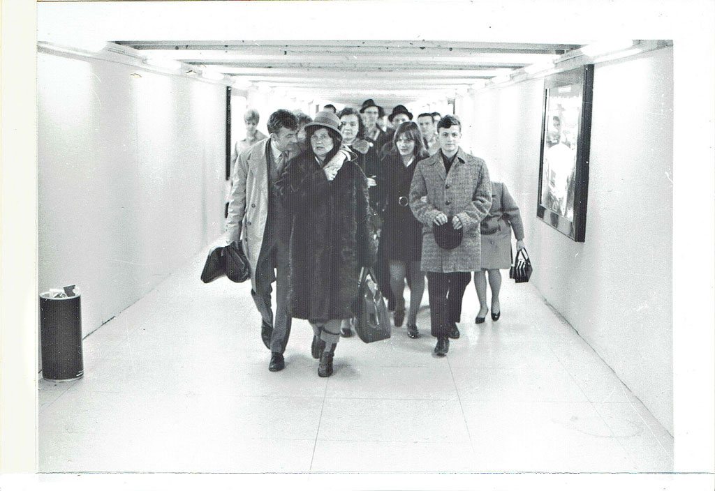 How Photography Fosters a Sense of Belonging for Children 3 Immigrant Family in 1970 at OHare Terminal in Chicago - uncredited photographer