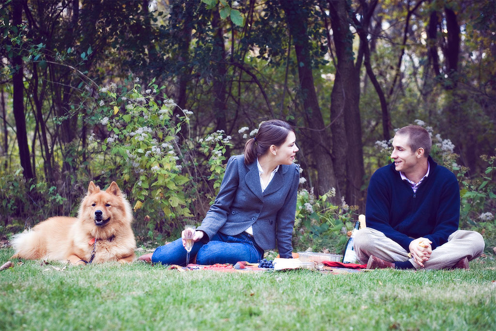 LET'S TALK DETAILS 17 couple picnic photos forest