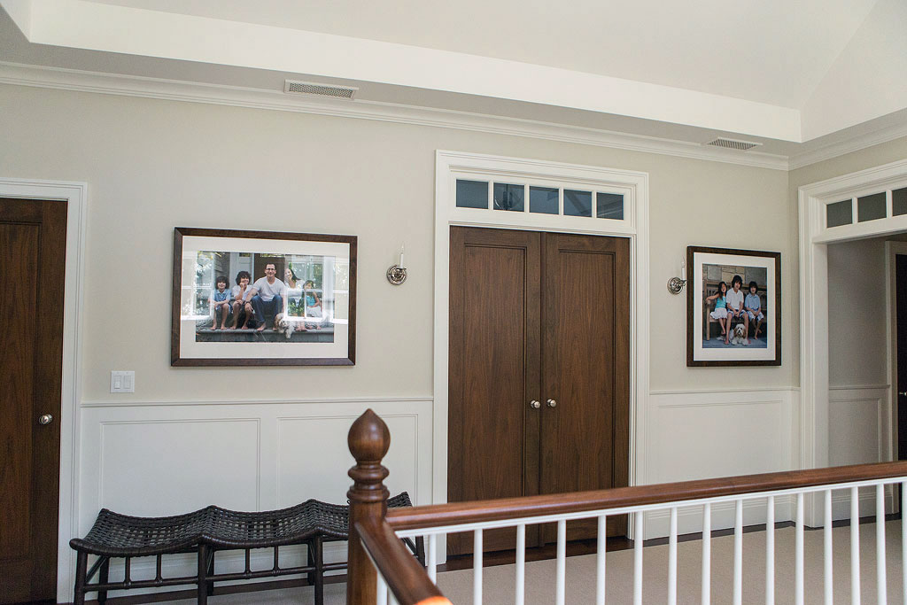 Investment 3 Wall art in a home a 20x30 and a 20x20 in hallway by Marmalade Photography
