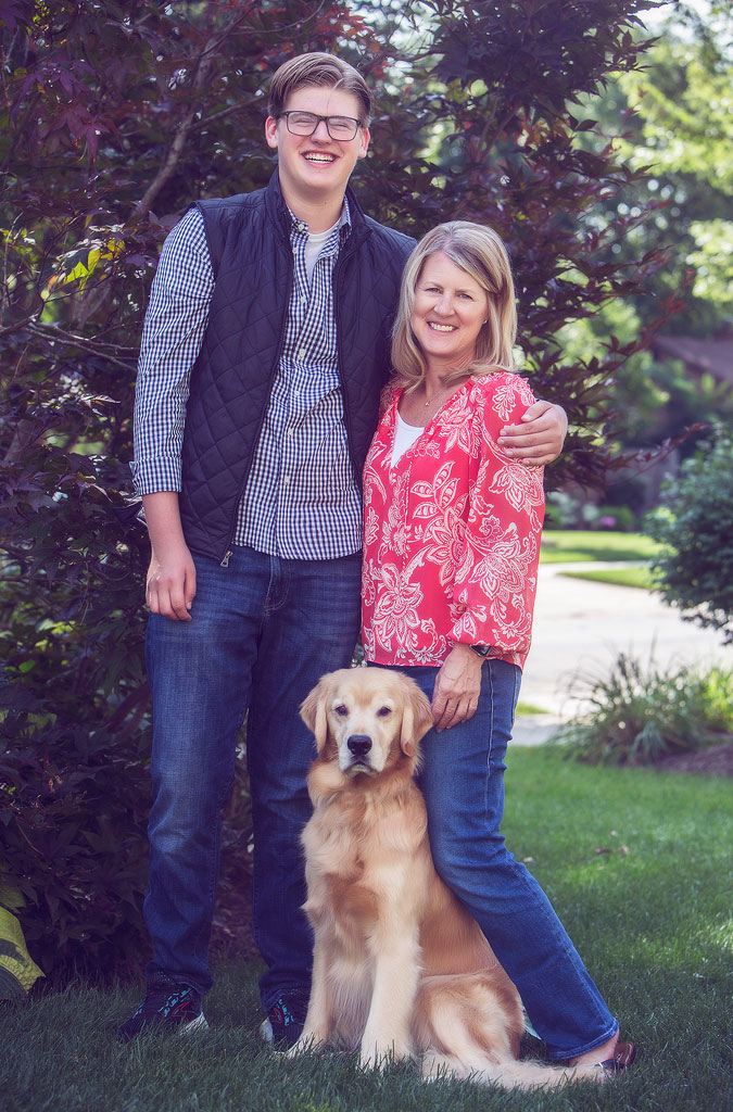 Naperville family photographer on location in Naperville by Marmalade Photography